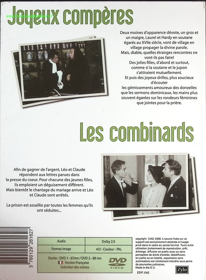 Joyeux compères / Les Combinards - Darry Cowl - DVD
