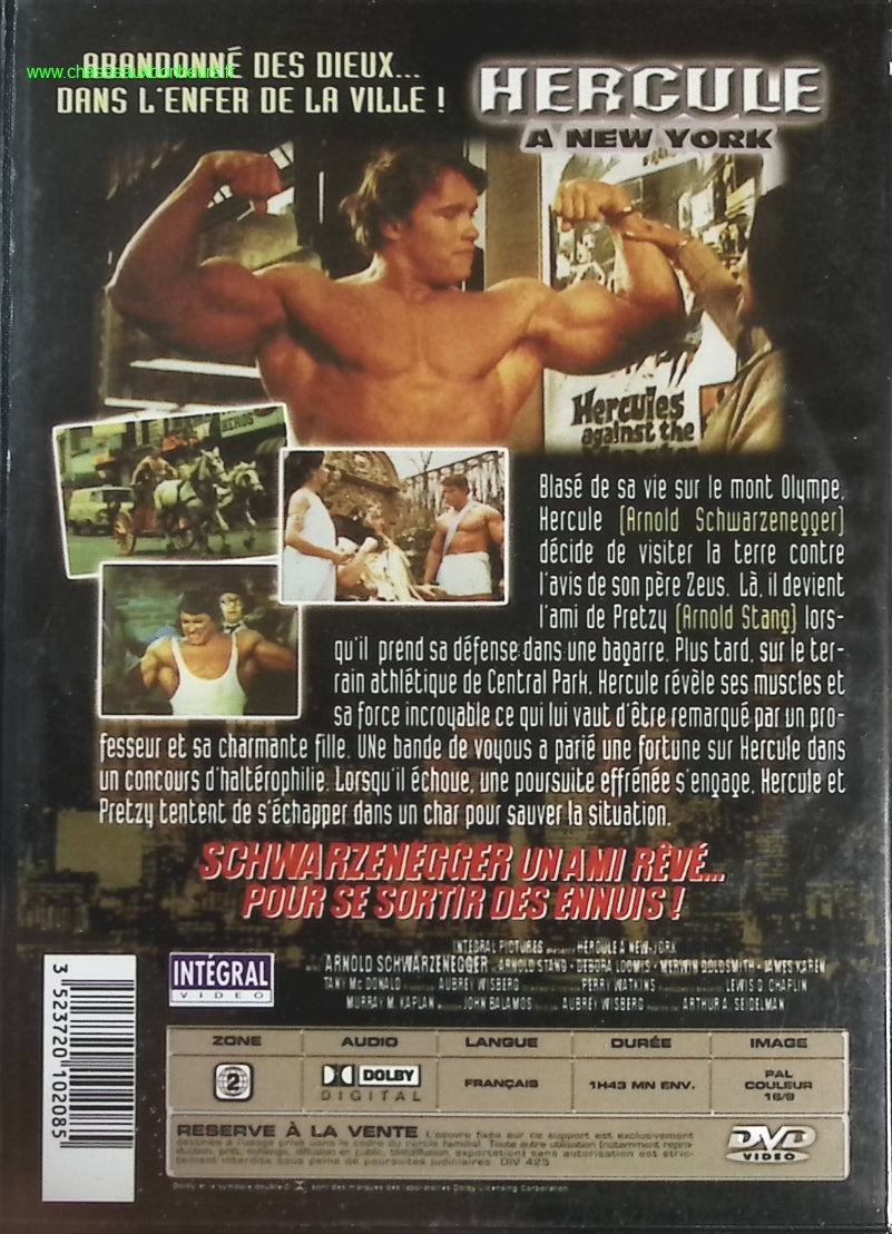Hercule à New York - Arnold Schwarzenegger - DVD