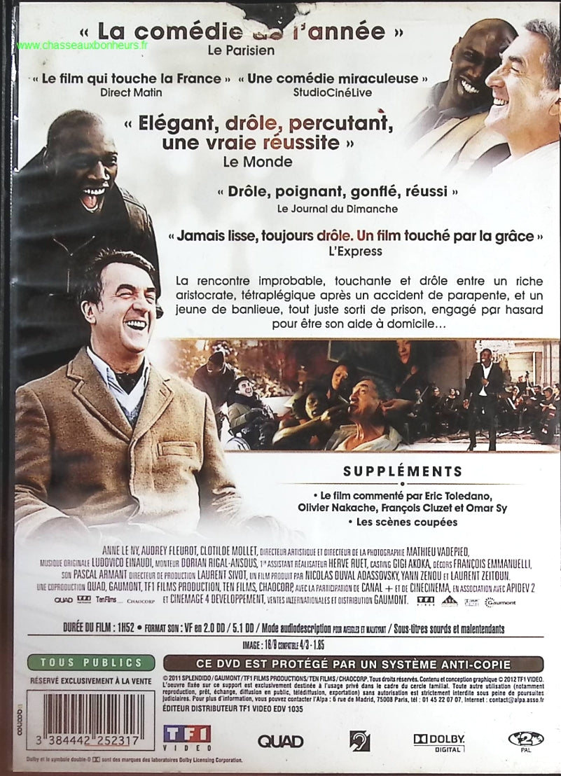 Intouchables - François Cluzet - DVD