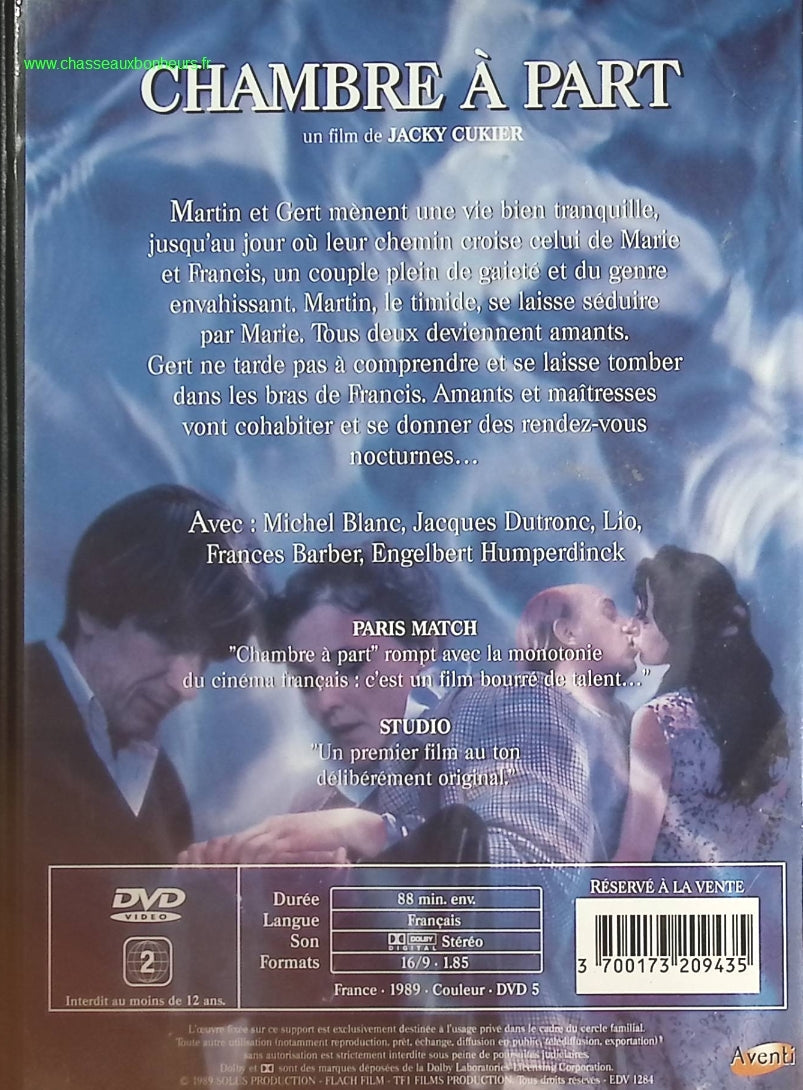 Chambre à Part - Michel Blanc - DVD