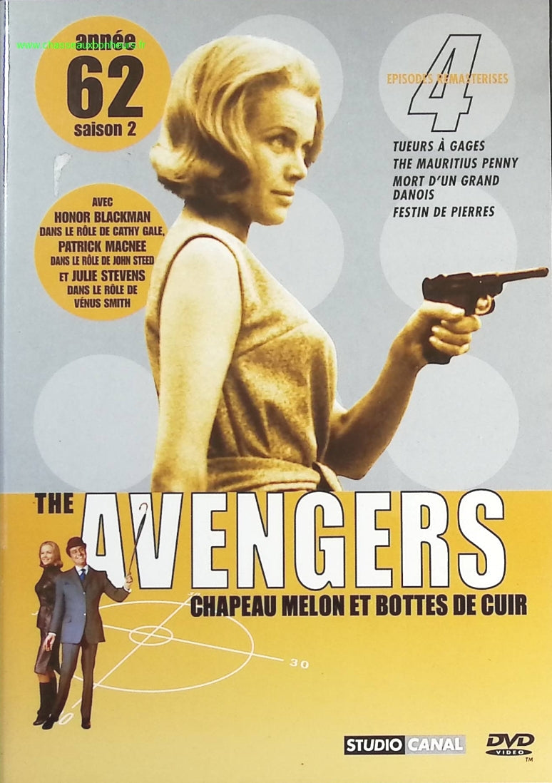 The Avengers chapeau melon et bottes de cuir - Année 62 saison 2 - DVD