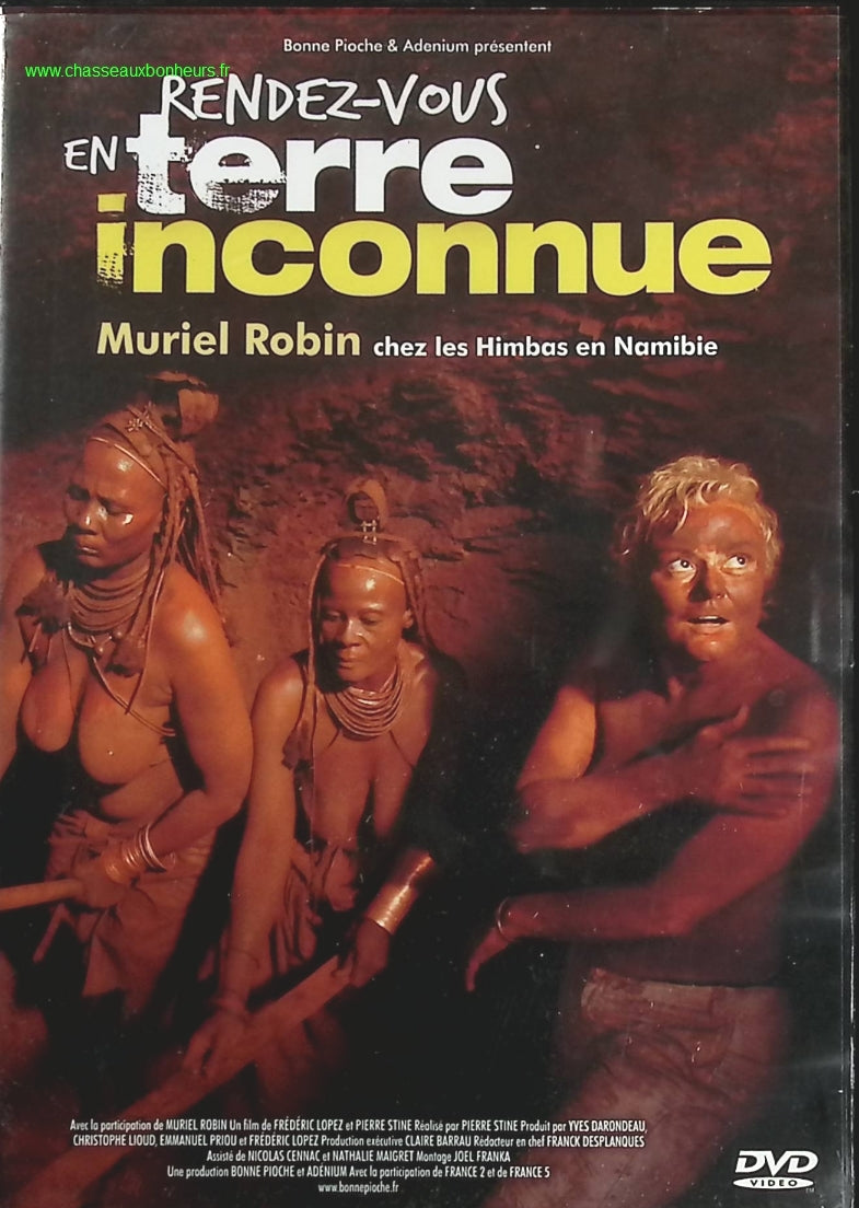 Rendez-vous en terre inconnue - Muriel Robin chez les Himbas en Namibie - DVD