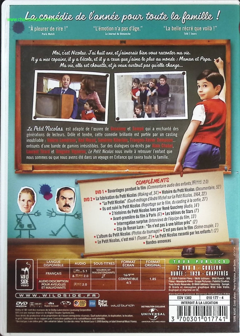 Le Petit Nicolas - Kad Merad - DVD
