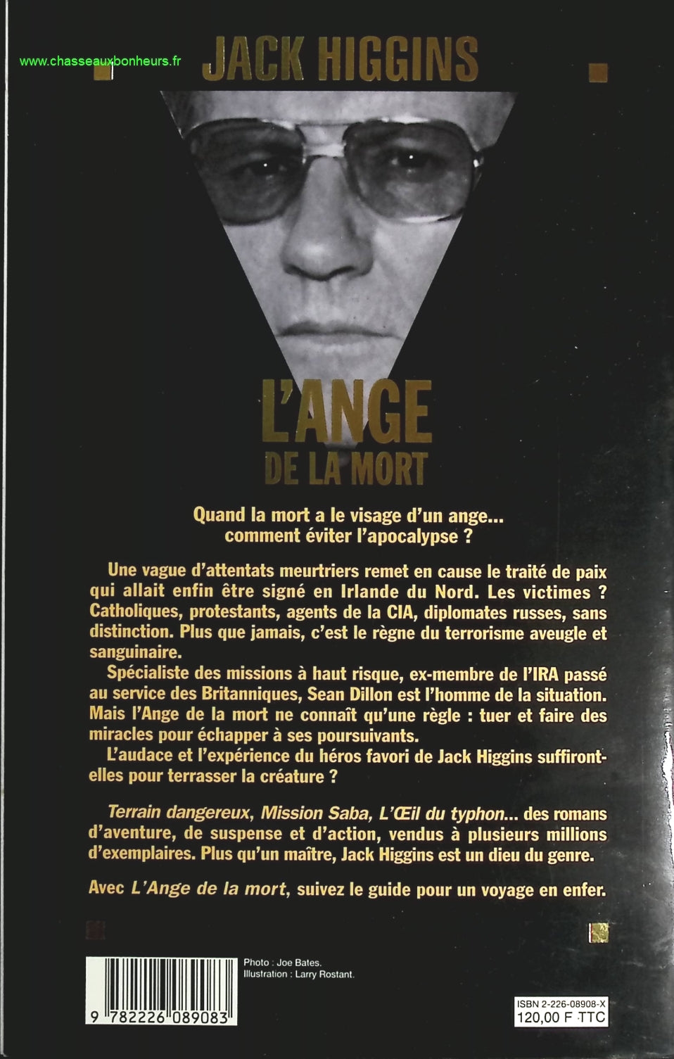 L'Ange de la Mort - Jack Higgins - livre