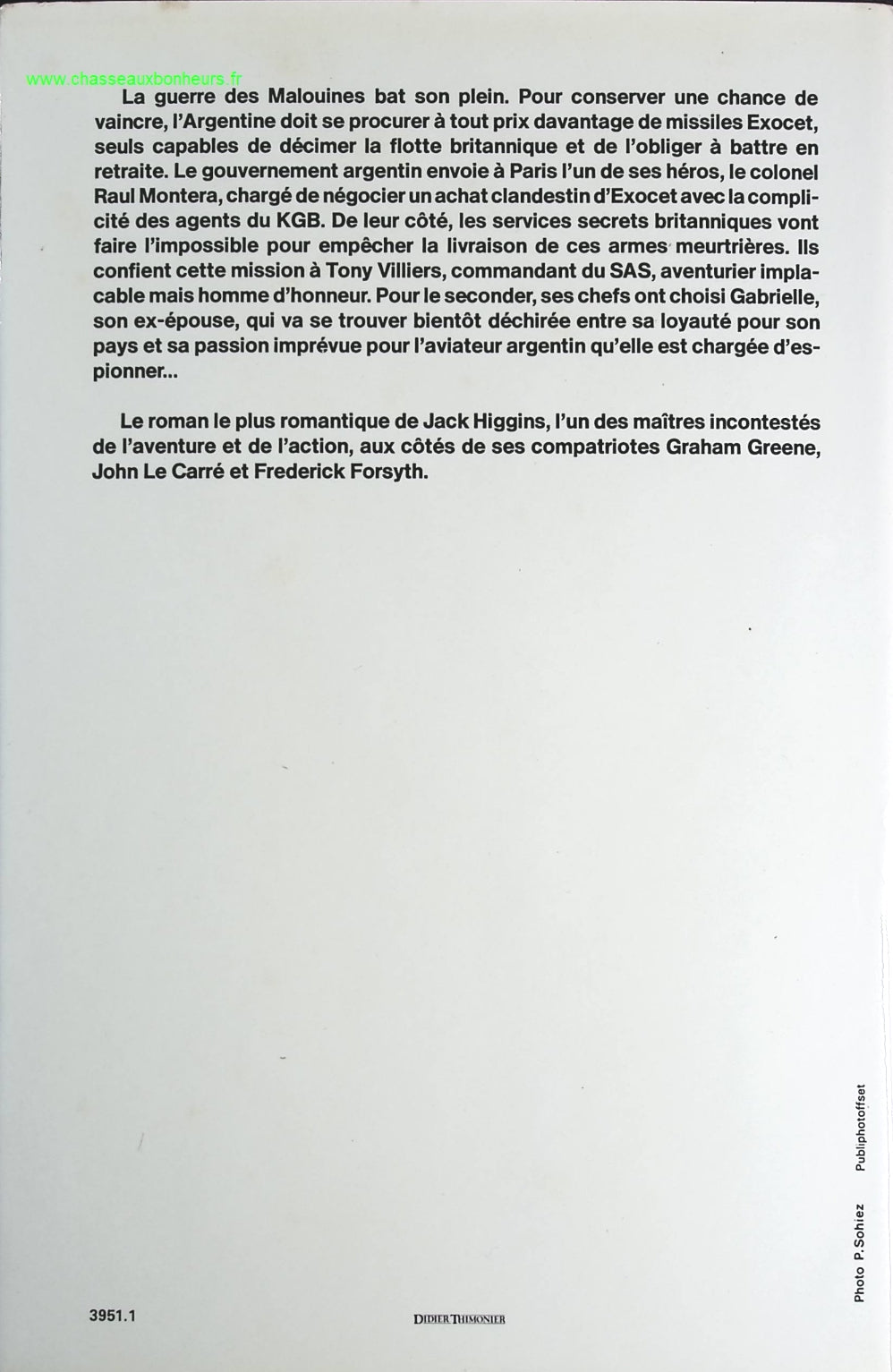 Exocet - Jack Higgins - livre