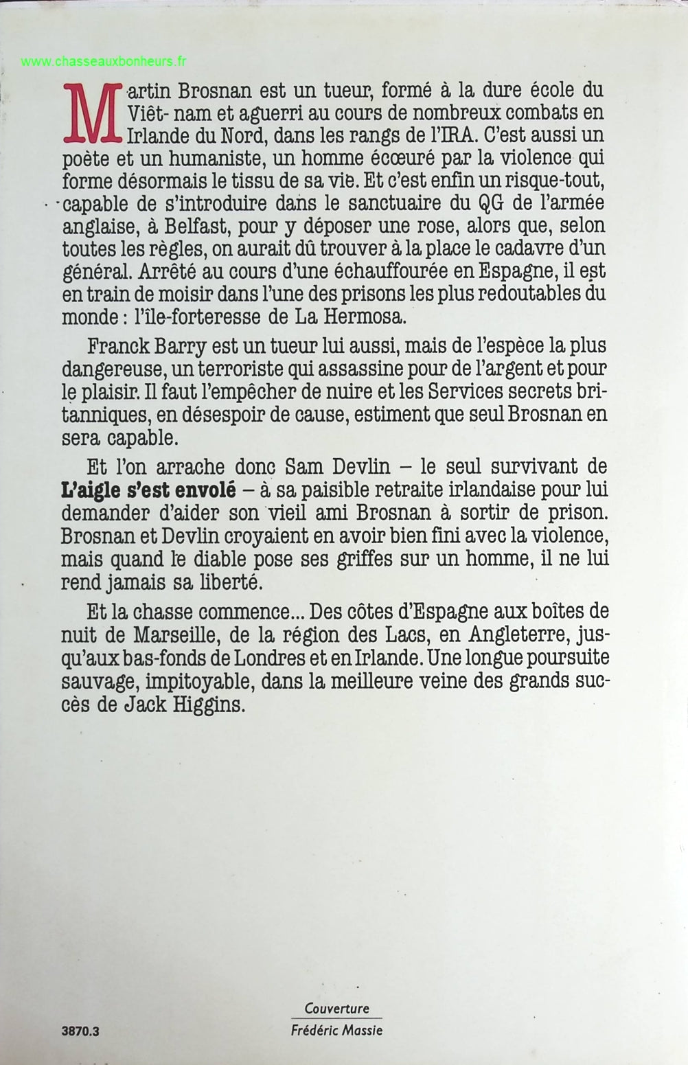 Les griffes du diable - Jack Higgins - livre