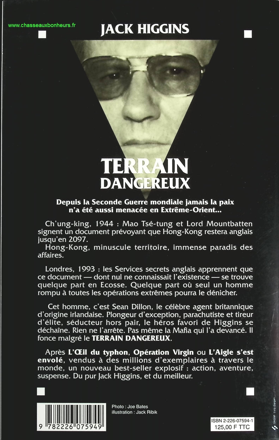 Terrain dangereux - Jack Higgins - livre