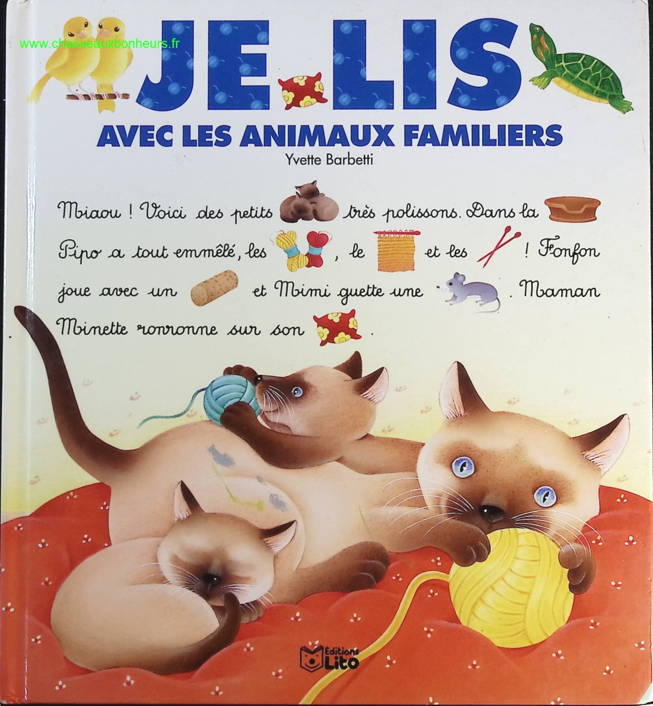 Je Lis Avec Les Animaux Familiers - Yvette Barbetti - livre