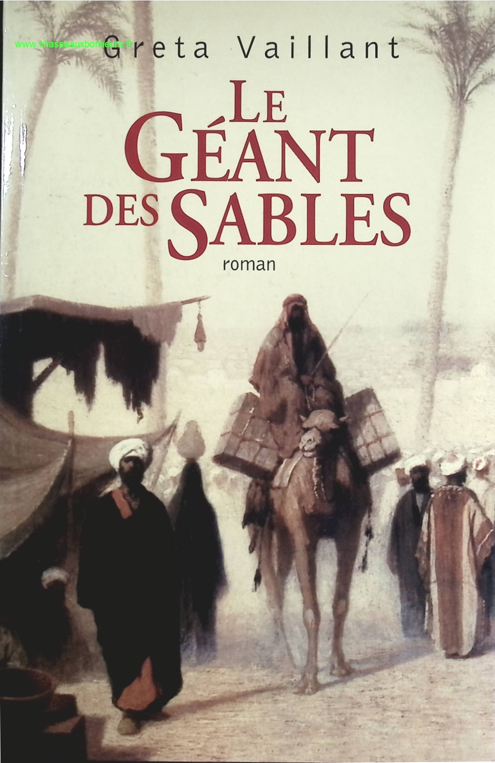 Le géant des sables - Greta Vaillant - livre