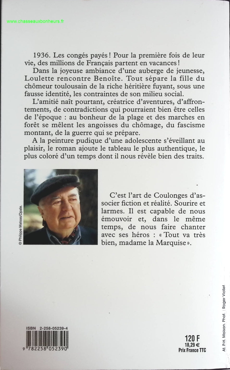 L'été du grand bonheur - Georges COULONGES - livre