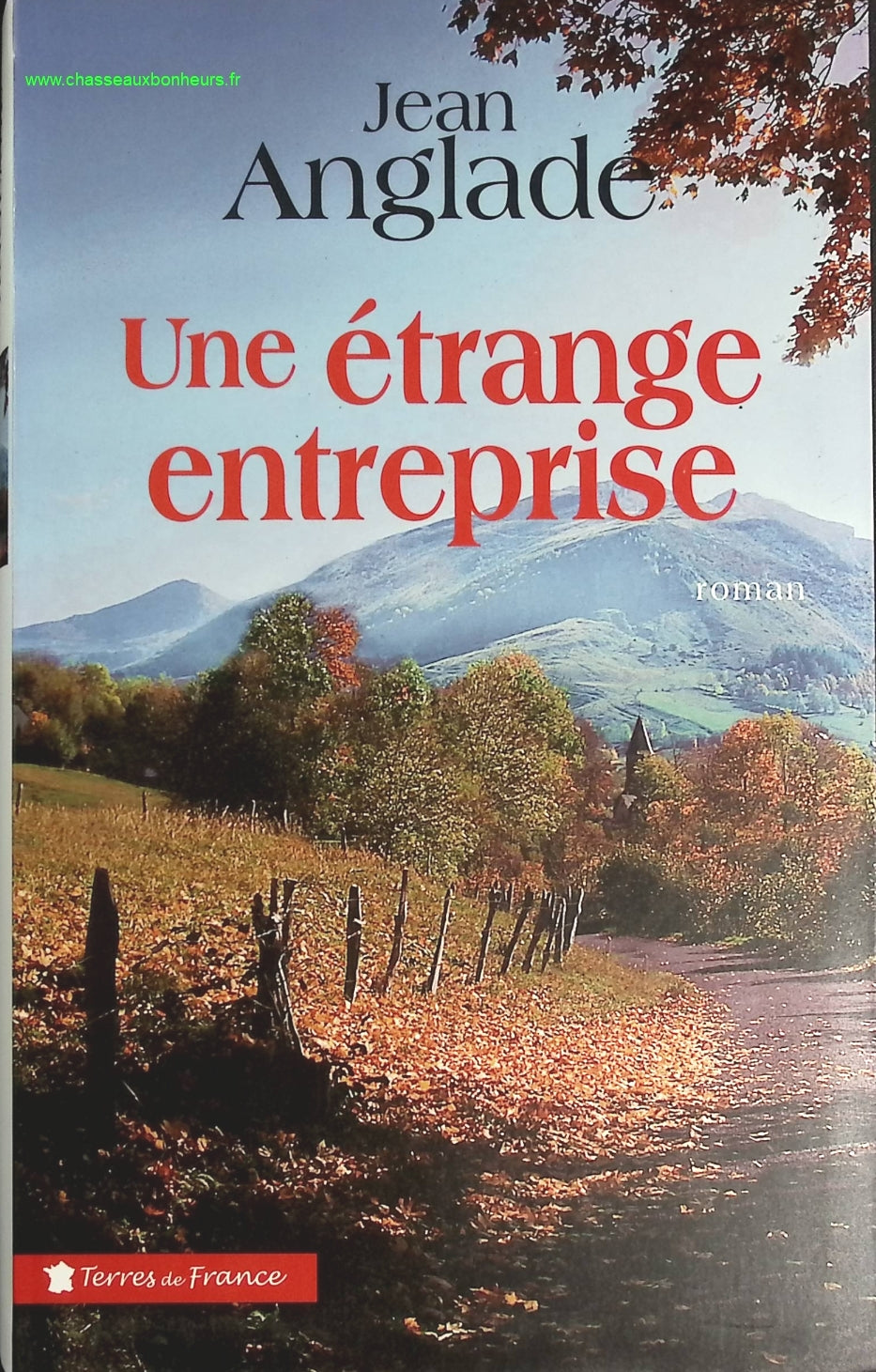 Une étrange entreprise - Jean Anglade - livre