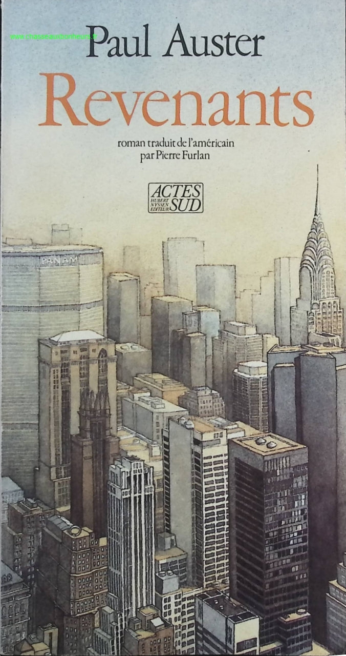 Revenants - Paul Auster James - livre