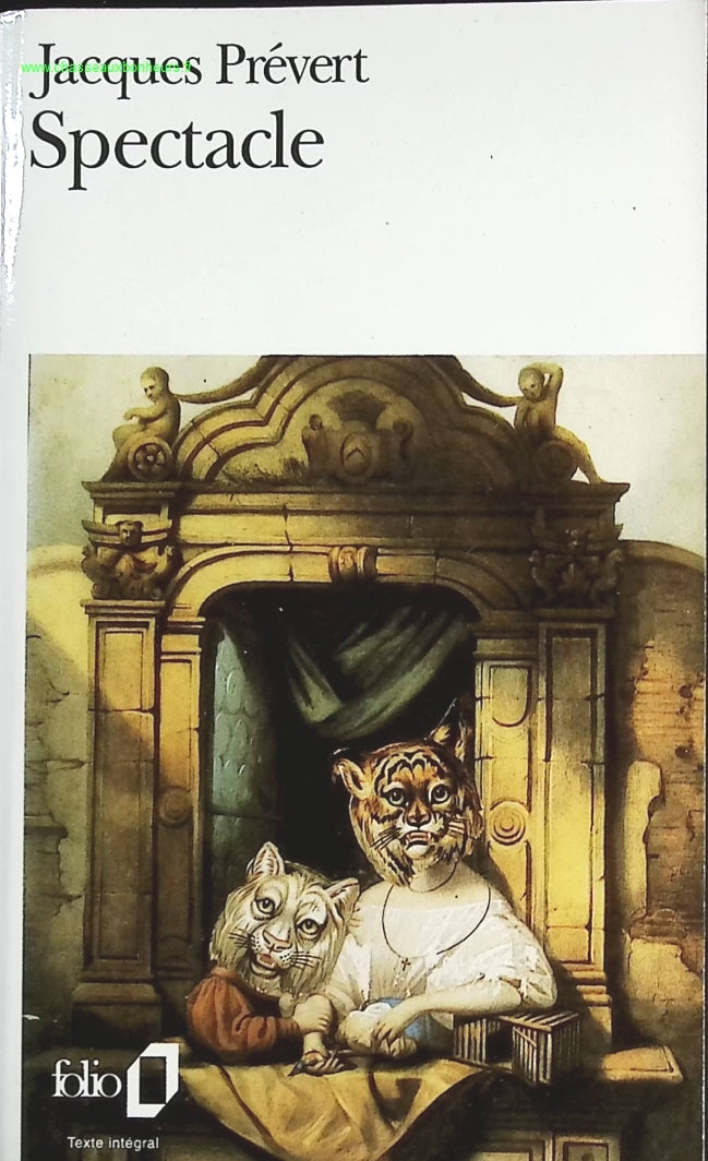 Spectacle - Jacques Prévert - livre