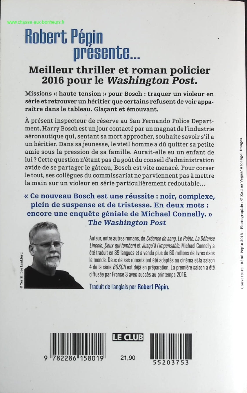 Sur un mauvais adieu - Michael Connelly - livre