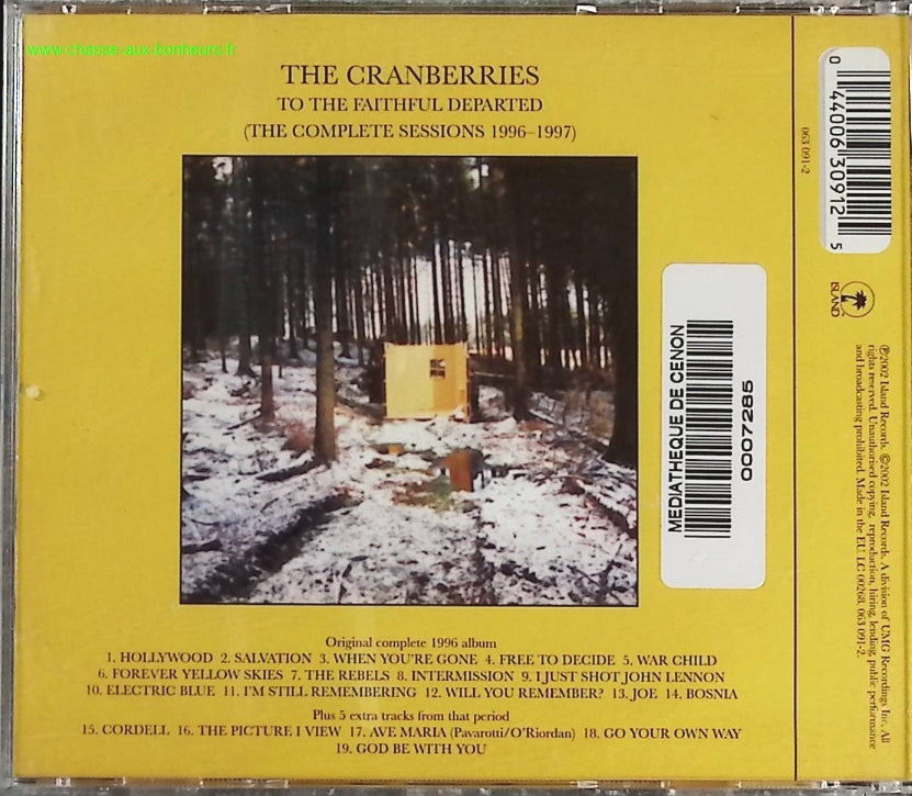 To The Faithful Departed - The Complete Sessions 1996 - 1997 - The Cranberries - CD