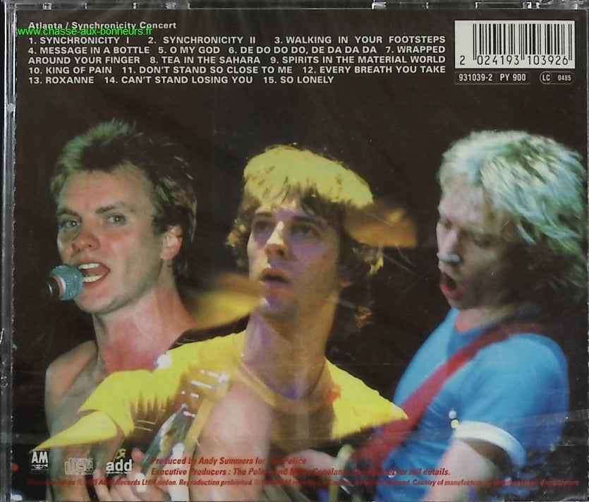 Atlanta 1983 Live Vol. 2 - The Police - CD