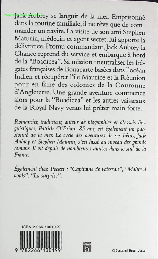 Expédition à l'Île Maurice - Patrick O'Brian - livre