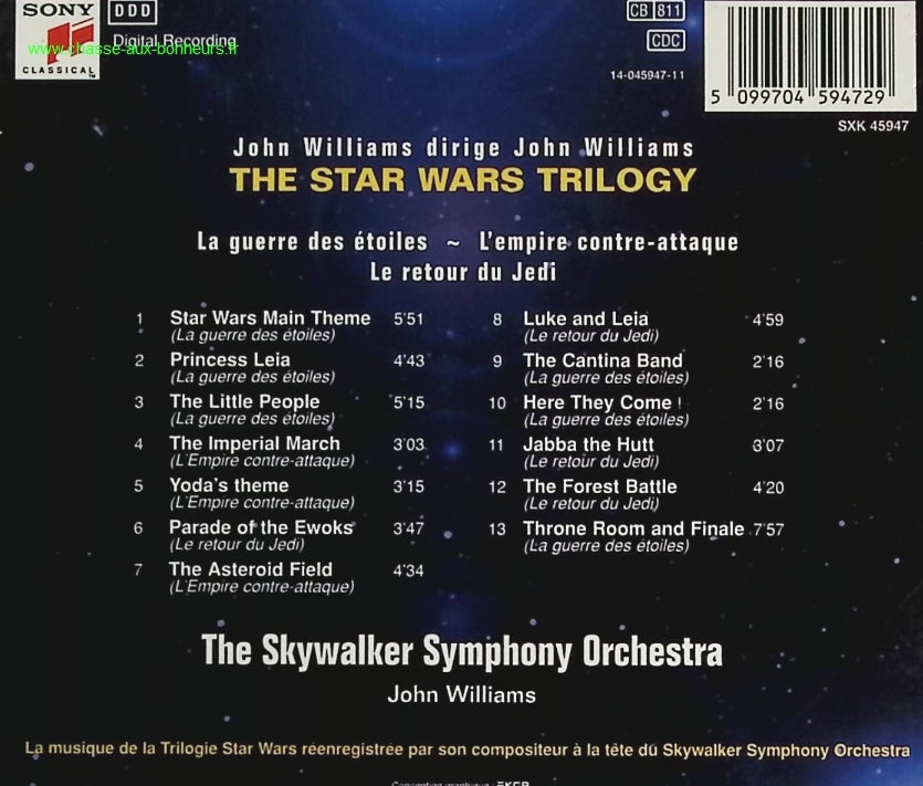 Star Wars Trilogy - John Williams - CD