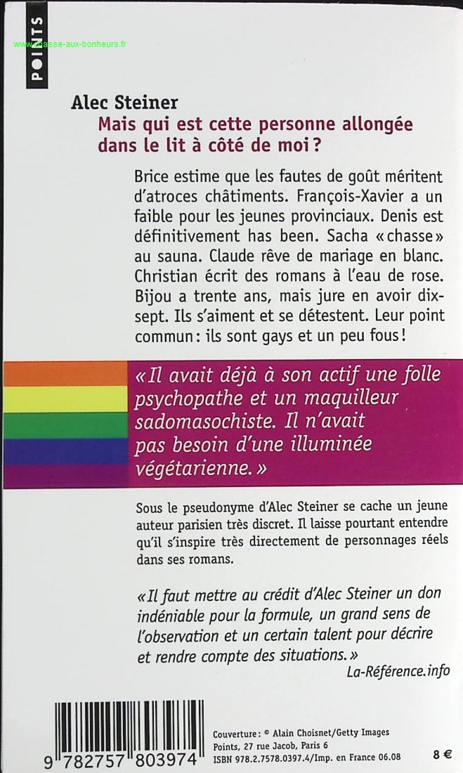 Mais qui est cette personne allongée dans le lit à côté de moi ? - Alec Steiner - livre