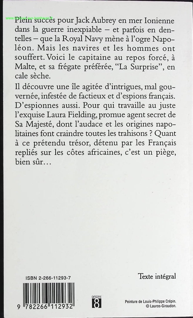 Le Port De La Trahison - Patrick O'Brian - livre