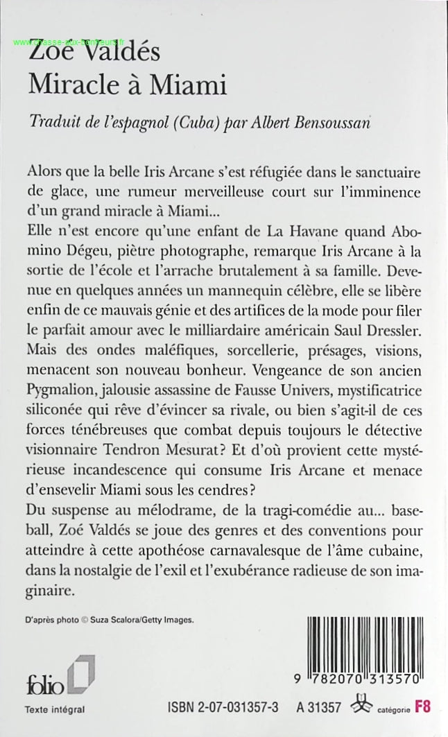 Miracle à Miami - Zoé Valdés - livre