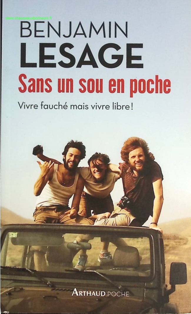 Sans un sou en poche - Benjamin Lesage - livre