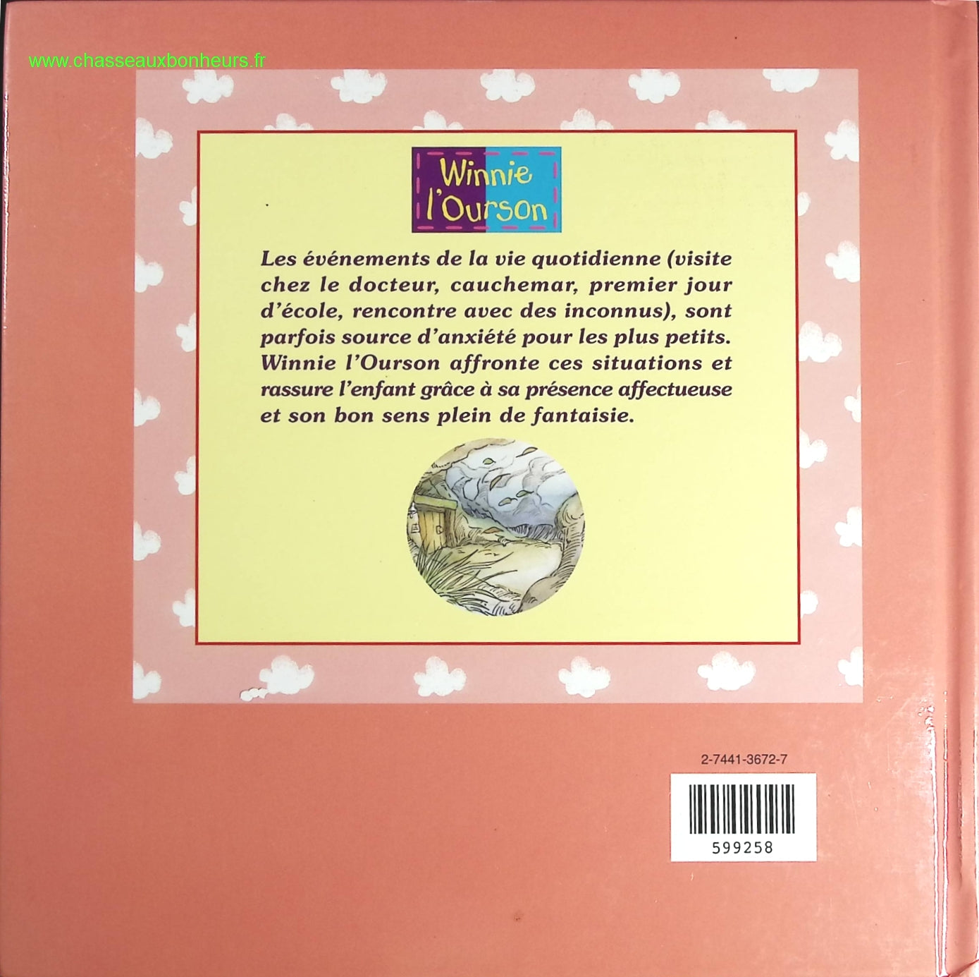 Un visiteur inconnu Winnie l'ourson - Disney - livre