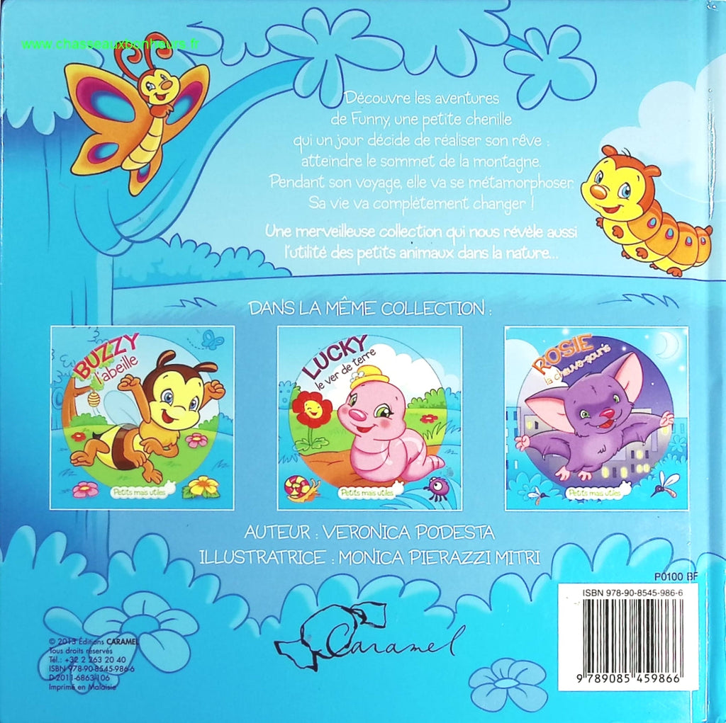 Funny la chenille - Petits mais utiles - livre