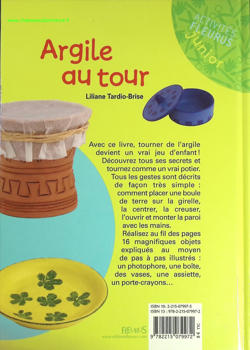 Argile au Tour - Liliane Tardio-Brise - livre