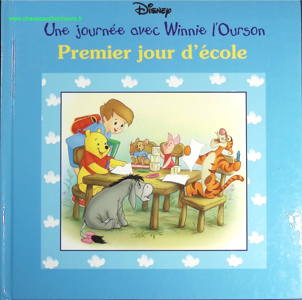 Premier jour d'école Winnie l'ourson - Disney - livre