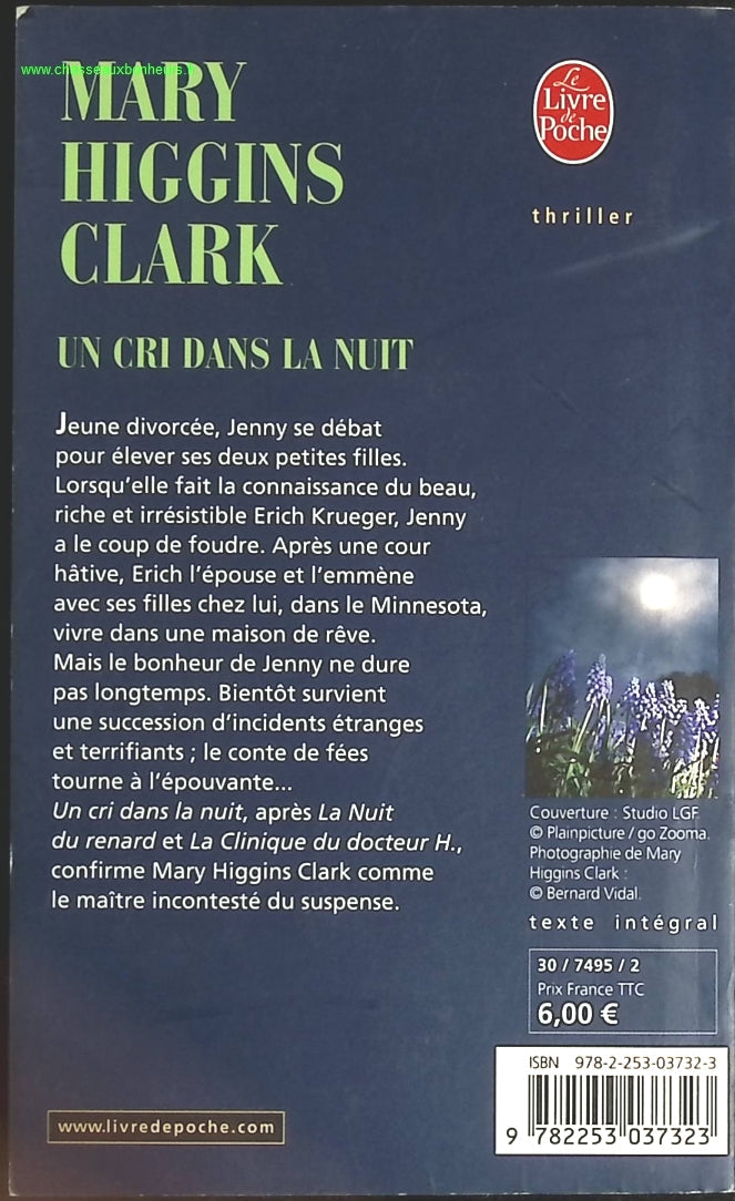Un cri dans la nuit - Mary Higgins Clark - livre