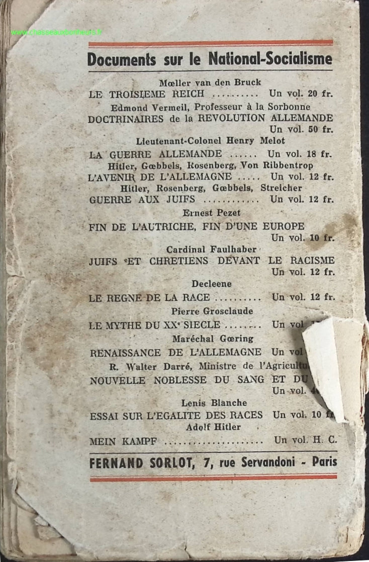 Mein Kampf - Adolf Hitler - livre