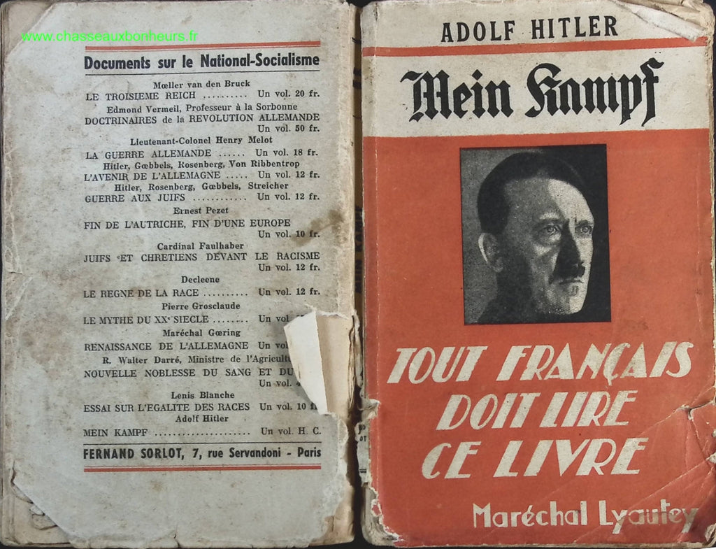 Mein Kampf - Adolf Hitler - livre