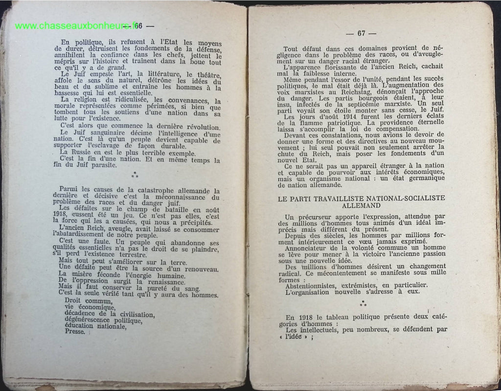 Mein Kampf - Adolf Hitler - livre