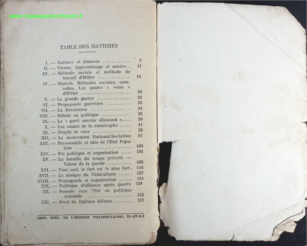 Mein Kampf - Adolf Hitler - livre