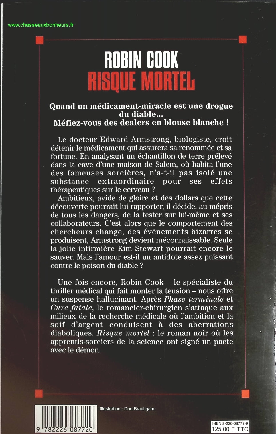 Risque mortel - Robin Cook - livre