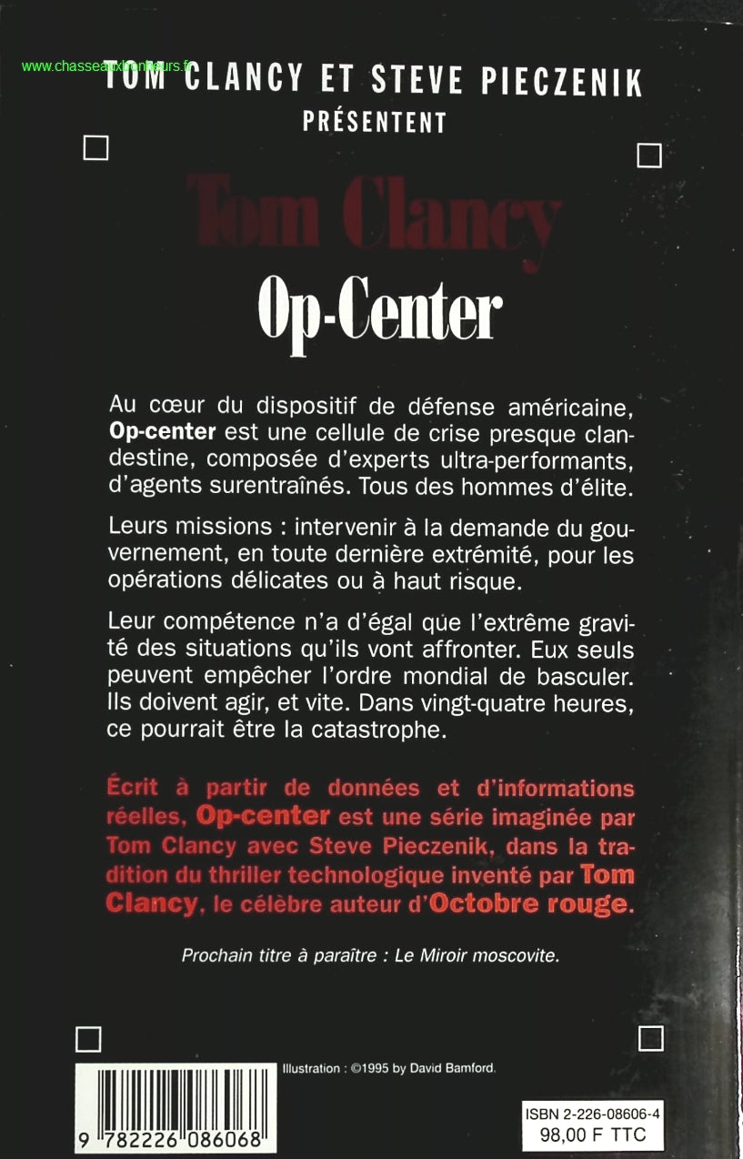 Op-Center Tome 1 - Tom Clancy, Steve Pieczenik - livre