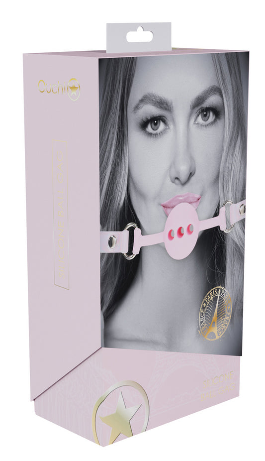 Bâillon-Boule Paris 41mm Rose