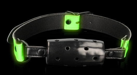 Bâillon Cylindre phosphorescent Glow 7.5cm
