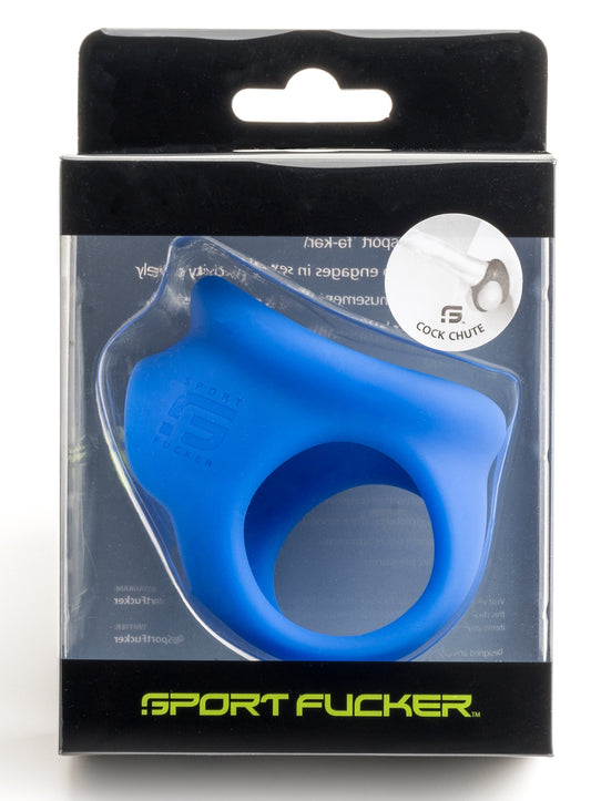 Ballstretcher Cock Chute Bleu