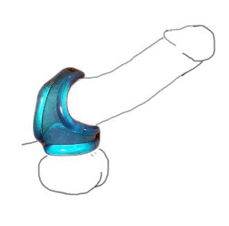 Ballstretcher Cocksling-2 Bleu Ice