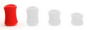 Ballstretcher ERGO BALLS Hauteur 60 mm Rouge