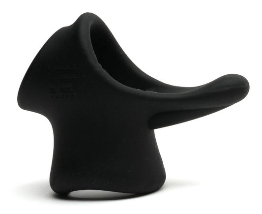 Ballstretcher Silicone Big Tailslide 30 mm - Hauteur 50 mm Noir