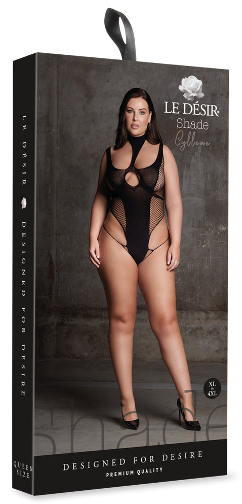 Body String Échancré Grande Taille Cyllene Noir