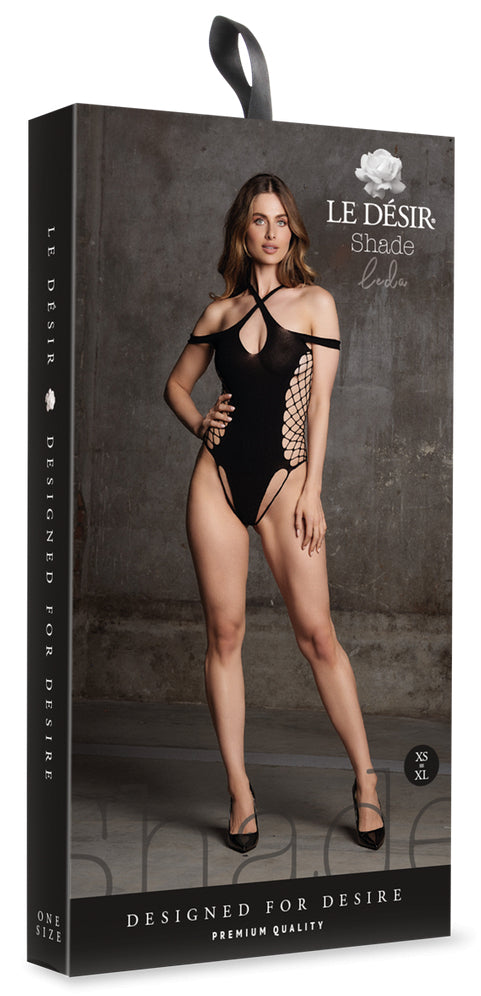 Body String Ouvert Leda Noir