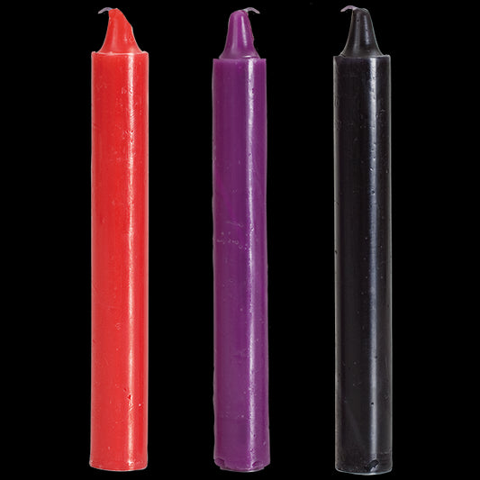Bougies colorées x3