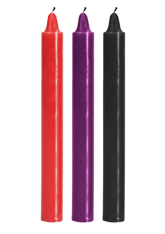 Bougies SM JAPANESE DRIP - Lot de 3