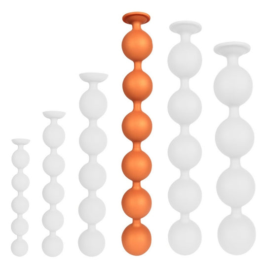 Boules anales Bulby Butt XL 50 x 6.7 cm Orange