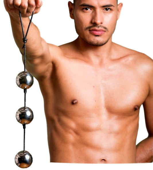 Boules anales en métal 4cm