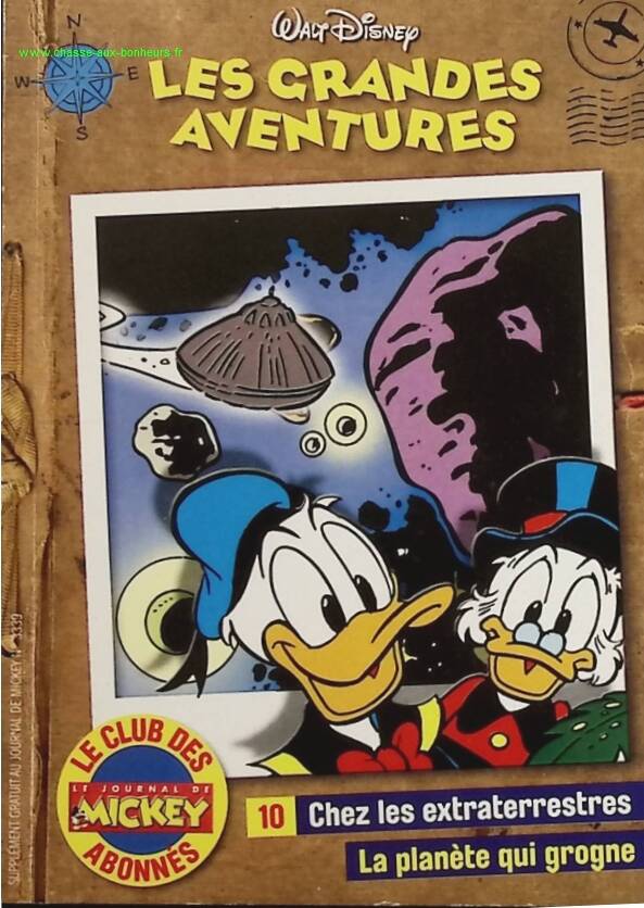 Chez les extraterrestres - Les grandes aventures Disney - livre